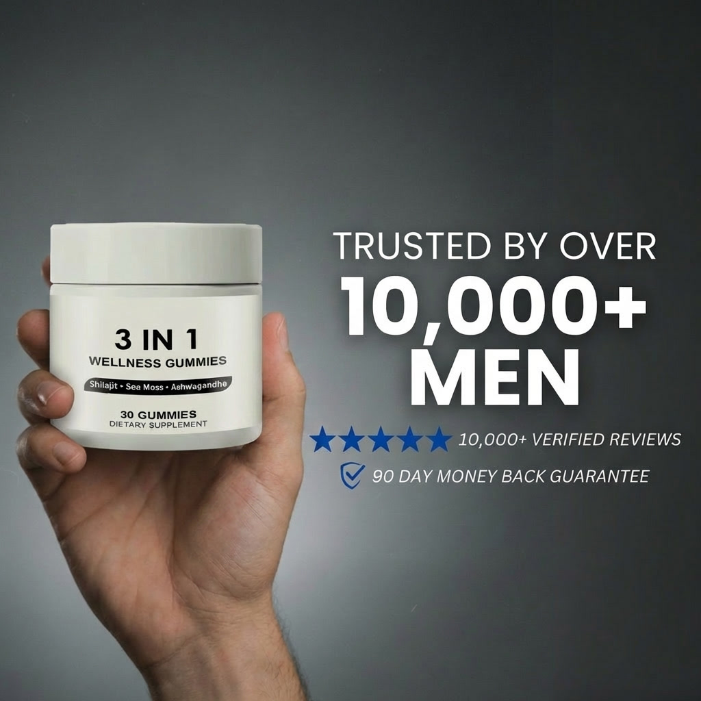 Koko-Jen 3 in 1 Wellness Gummies