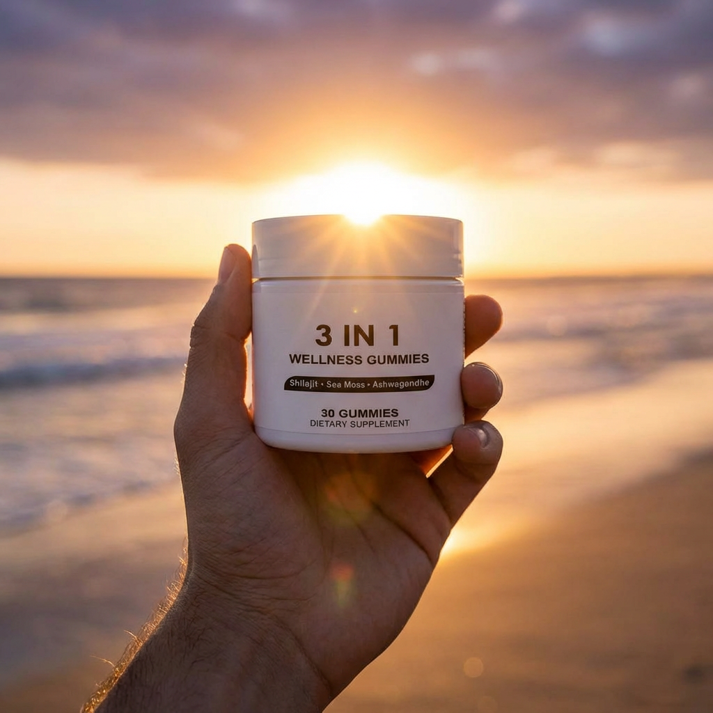 Koko-Jen 3 in 1 Wellness Gummies