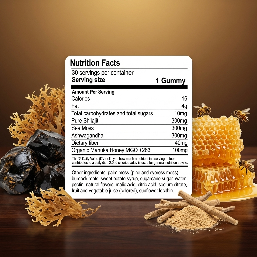 Koko-Jen 3 in 1 Wellness Gummies